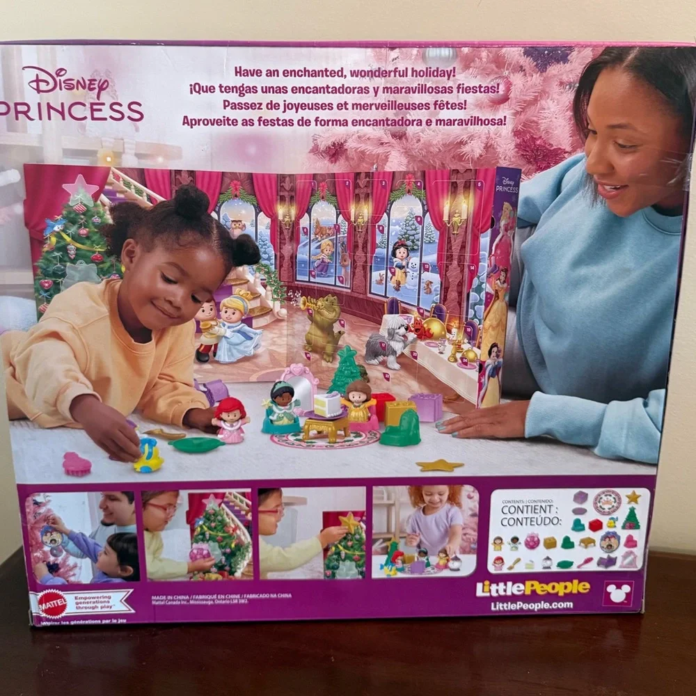 Fisher Price Little People Disney Princess 2025 Advent Calendar NIB